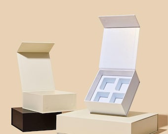 Magnetic Candle Gift Box for 2.5oz Candle Jars: Luxury Candle Packaging