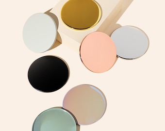 Metal Candle Lid for 12oz Aura Candle Jars: Thin Candle Jar Lid
