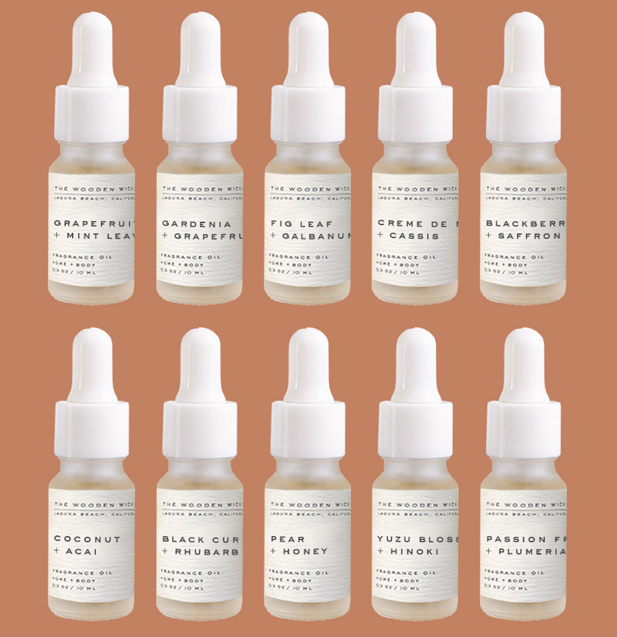 Candle Fragrance Sample Kits Ten Unique Fragrances per Kit Etsy