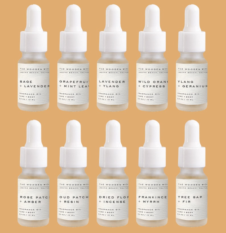 Candle Fragrance Sample Kits Ten Unique Fragrances per Kit Etsy