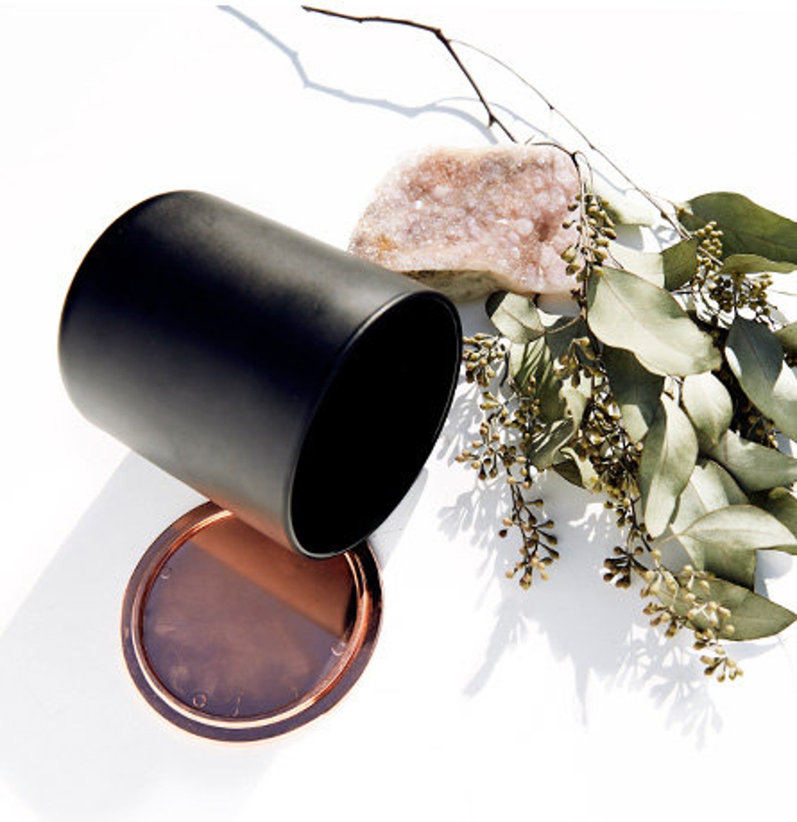 Matte Black Aura Candle Container for DIY Candle Making Etsy