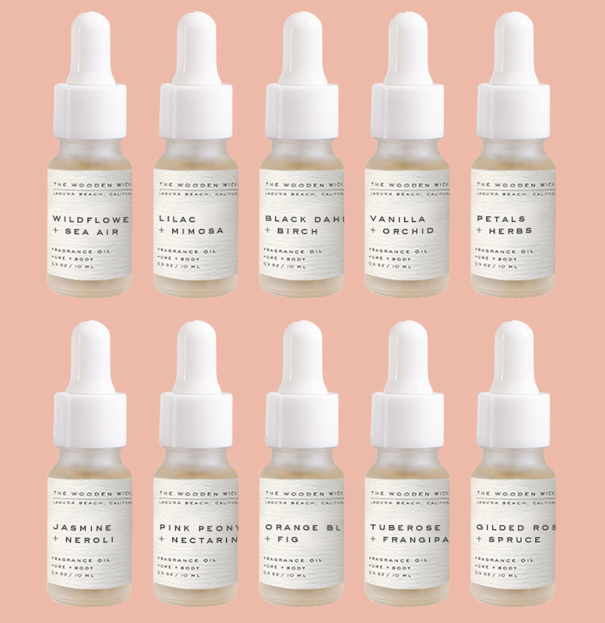 Candle Fragrance Sample Kits Ten Unique Fragrances per Kit Etsy