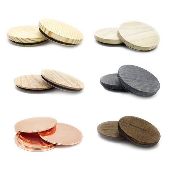 Luxury Wood Candle Lids Fits All Aura 