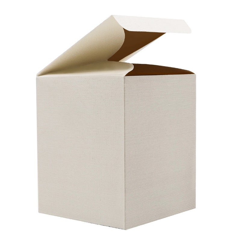 Luxury Linen Candle Gift Boxes for Homemade Candles DIY Gift Etsy