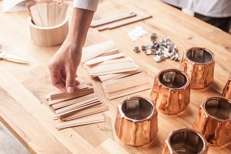 Wick Clips Wick Sustainers for Wooden Candle Wicks for DIY Etsy