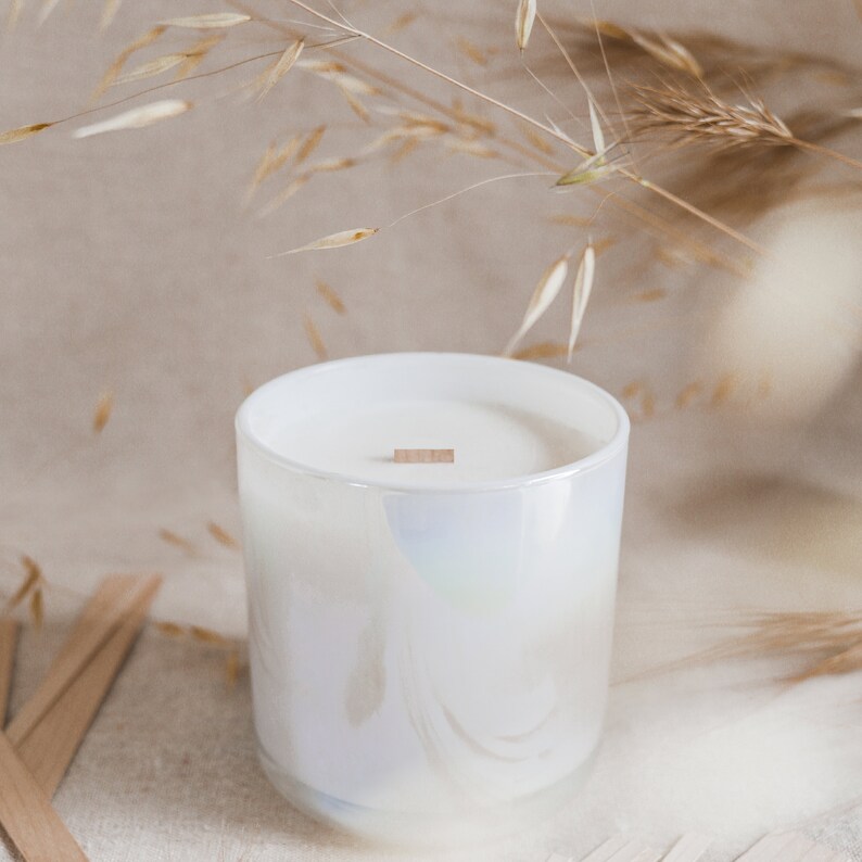 Quiet Crackling Wood Wicks and Clips for Paraffin Wax The Etsy