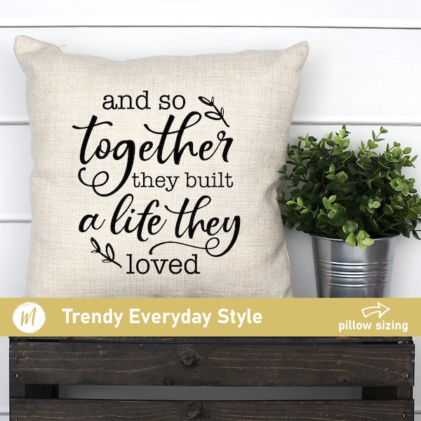 Couples Pillow Etsy