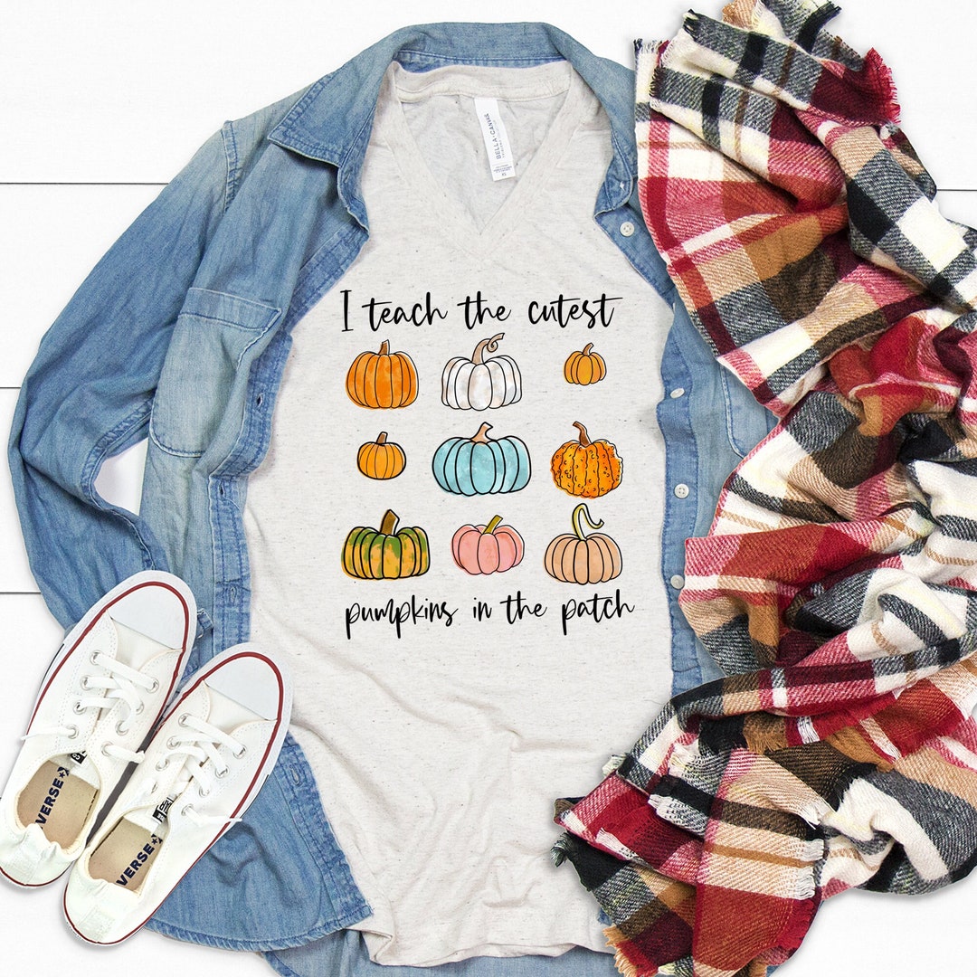 Fall Teacher Shirt Fall Shirts for Teacher I Teach the - Etsy