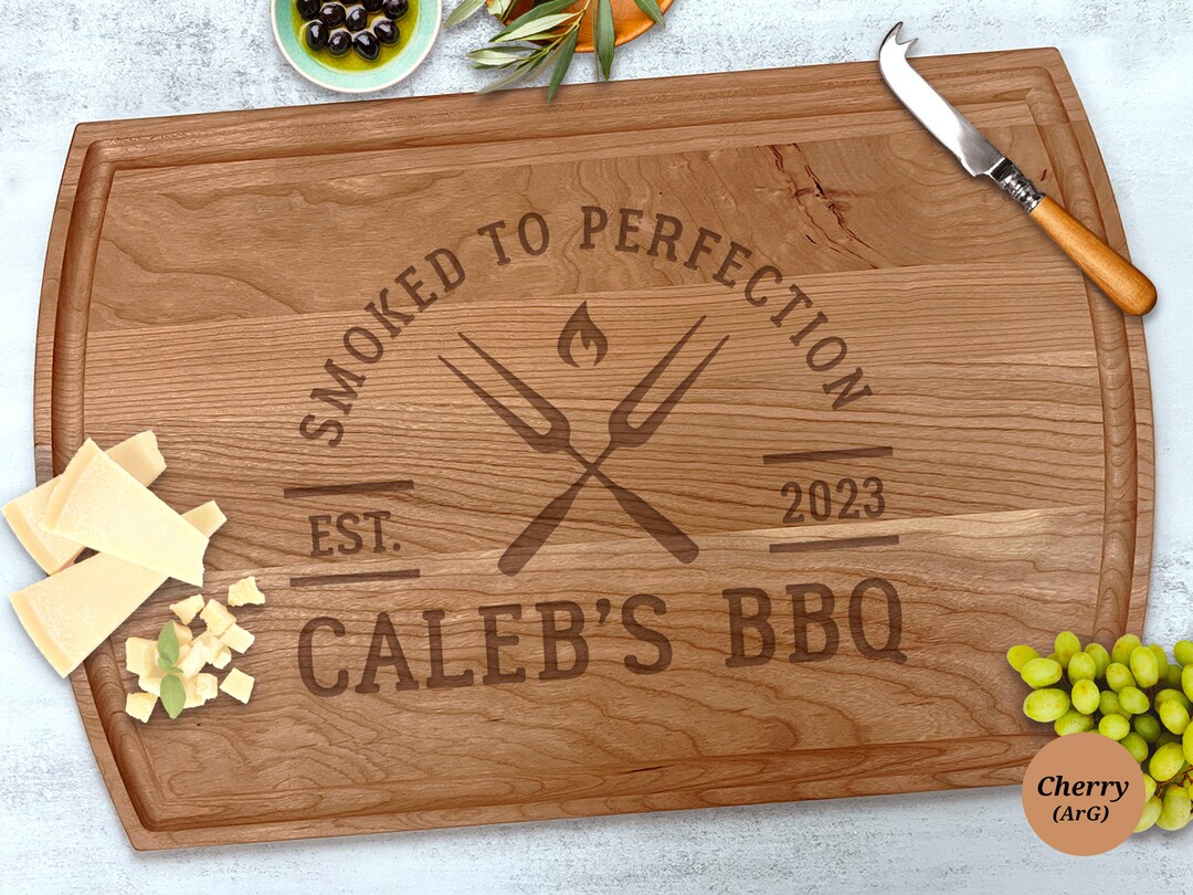 Custom Grilling Board, Cutting Board With Name, Personalized Meat