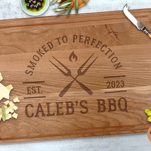 Custom Grilling Board, Cutting Board With Name, Personalized Meat Cutting Board, Custom BBQ Cutting Board, Fathers Day Grill Gifts For Dad
