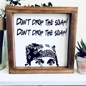 The Office, The Office Gifts, The Office Decor, Michael Scott, Michael Scott Quotes, Prison Mike, The Office Bathroom, Funny Bathroom Signs