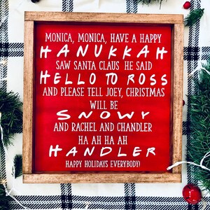 Friends Tv Show Christmas Quotes The One With All The Thanksgivings / Friends Tv Show / Friends | Etsy
