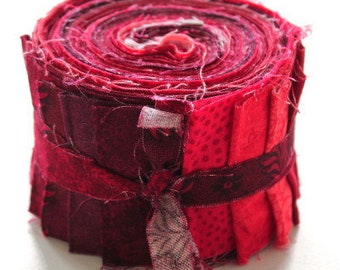 Jelly Roll Red - 20pcs 2.5" x 43" - aq034