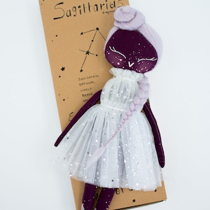 The Zodiac Rag Doll Collection| Sagittarius gift| sweet tilda puppe| thinking of you gift