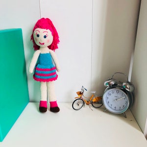 CrochetDoll, Crochet, HandmadeDoll, Doll