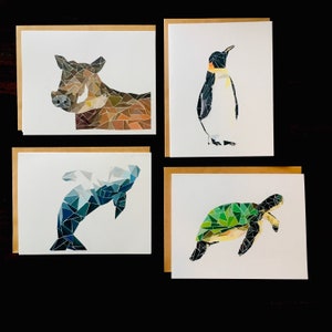 Ensemble de cartes pour animaux