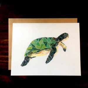 Carte de correspondance Tortue
