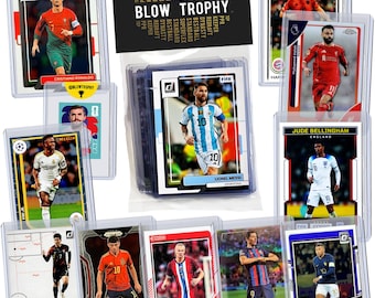 World Cup Soccer Trading Cards Bundle, 11 Soccer Stars Plus Sticker for 2026 Copa del Mundo