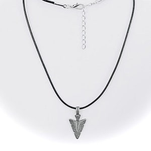 Mens Arrow Necklace, Arrowhead Necklace, Christmas Necklace Gift for Him, Arrow Choker, Gift for Him, Unisex Surf Necklace, Tribal