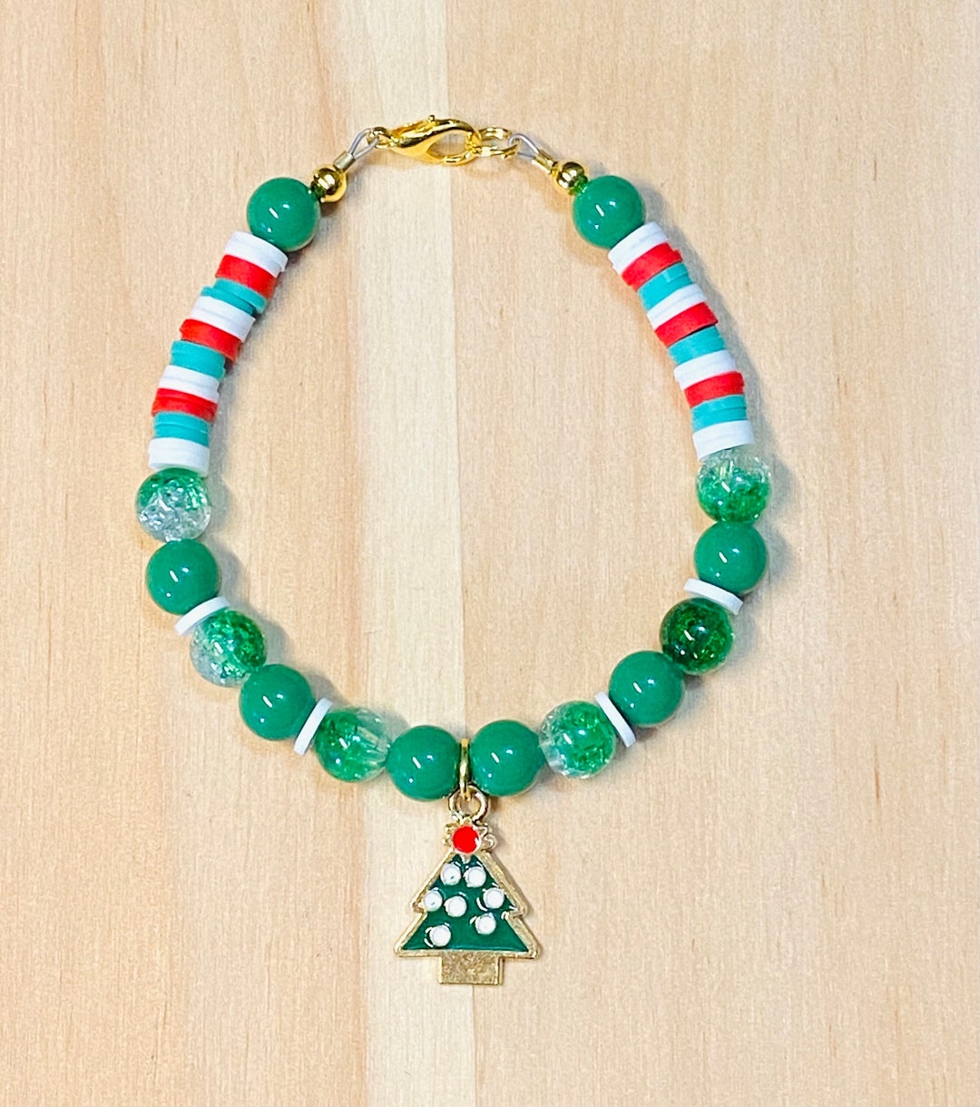 Christmas Bracelet Women Christmas Tree Bracelet Christmas Bead Il 1080xN.5619381033 85gw