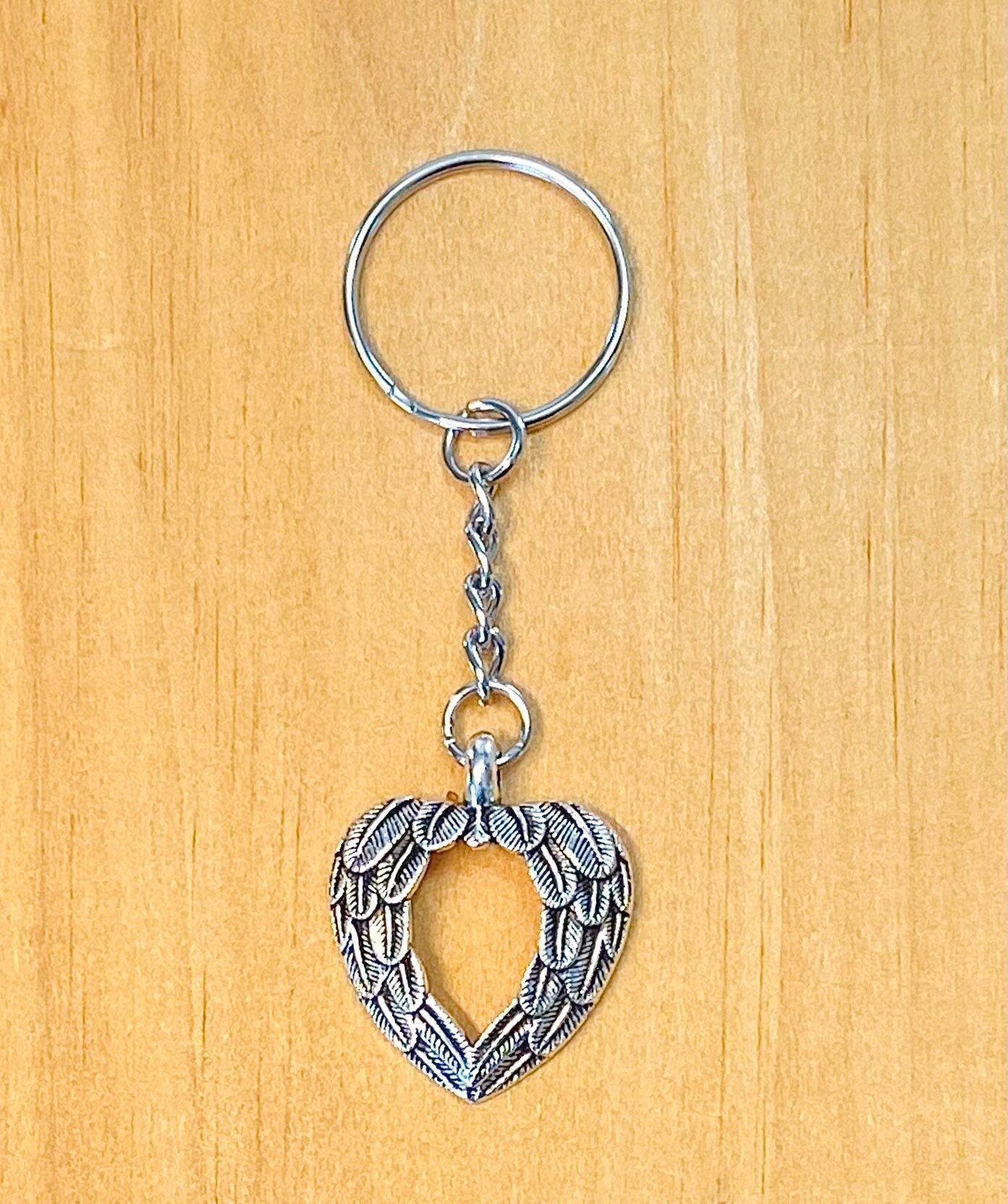 Angel Wing Keychain, Angel Wing Keyring, Angel Gifts, Spiritual Gifts ...