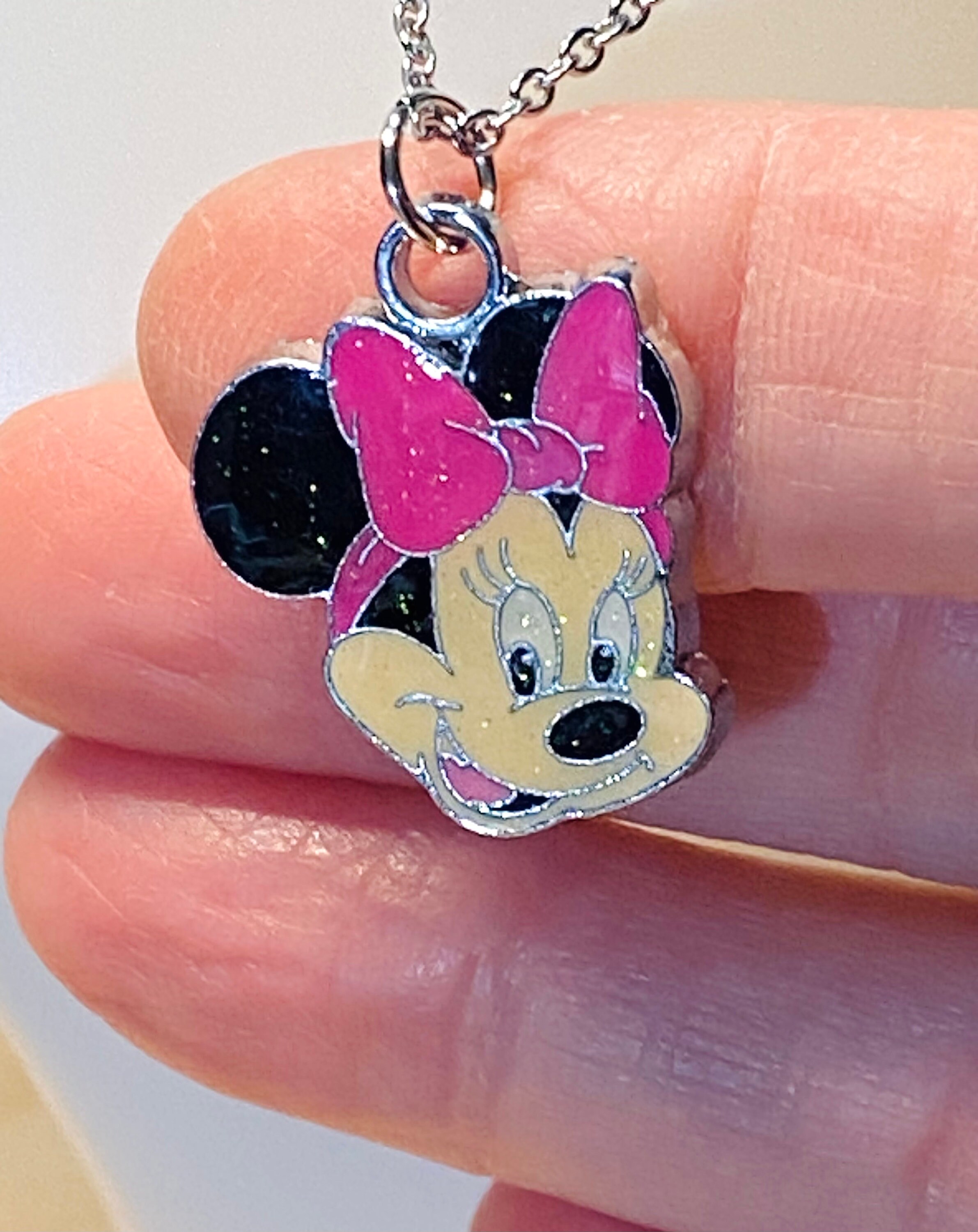 Disney Stitch Toys Anime Stitch Pendentif Porte-clés Sweet Pink