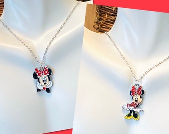 Mimmi Halsband, Tecknat Halsband för Flickor, Mimmi Kedja, Barnsmycken, Tonårsflickhalsband, Barnhängehalsband