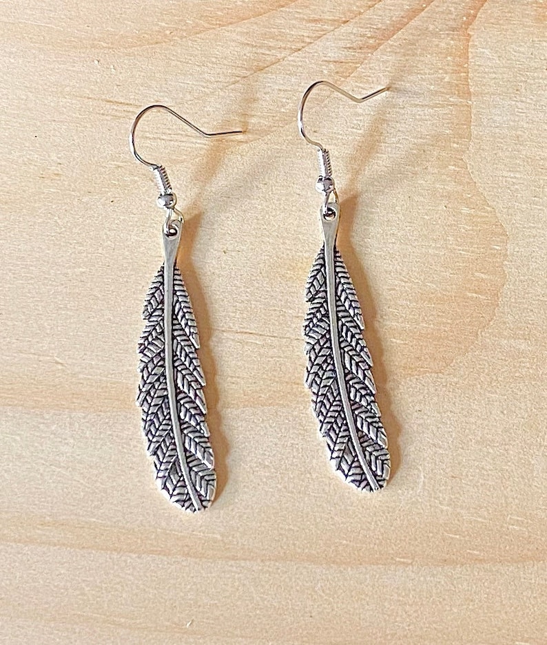 Silver Leaf Earrings Gifts for Her Silver Leaf Jewelry Leaf Earrings Drop Leaf Earrings