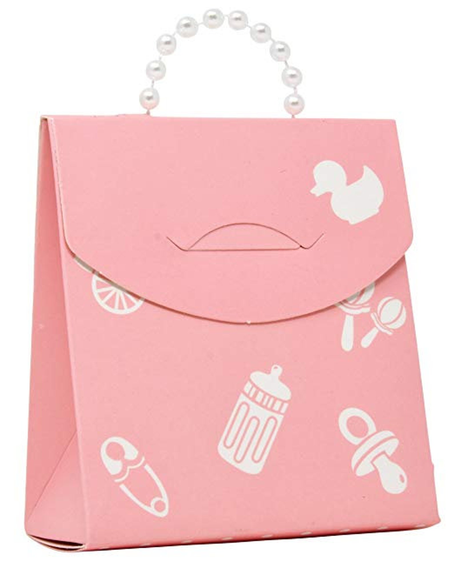 2 Tier Baby Shower Favor Bags Cake Kit Includes 50 Favor Boxes Etsy