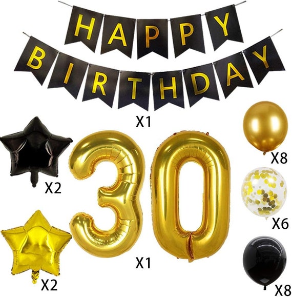30th Birthday Decorations Her Him Men Women Dirty 30 Birthday Etsy