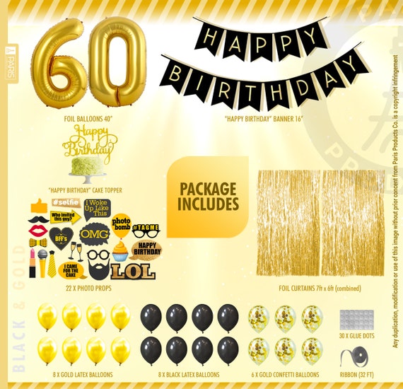 Pancarta De Feliz Cumpleaños Con Globo De Confeti, Guirnalda Blanca De Feliz Cumpleaños, Decoración Para Fiestas, Decoración De Cumpleaños Para Niños / Niñas / Mujeres / Hombres. - España