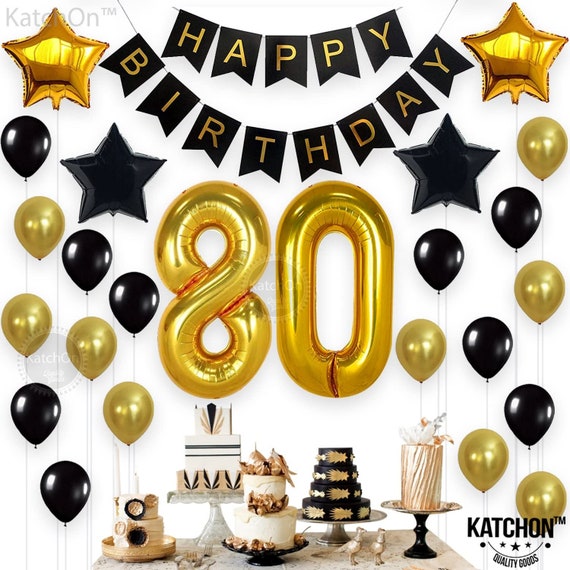 Deco Anniversaire 40 Ans Homme, 40 ans Décoration de Fête Anniversaire Or  Noir Homme, Ballon Confetti 40 Ans Affiche Toile de Fond Bannière  Anniversaire Fournitures Fête 40e Anniversaire : : Cuisine et  Maison