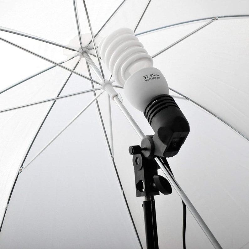 Photography Umbrellas Continuous Lighting Kit 400W 5500K 10ft Etsy