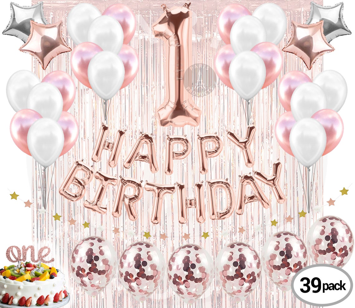 1st Birthday Decorations First Party Supplies One Cake Topper - Etsy