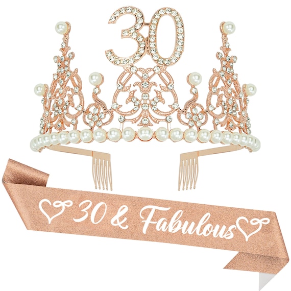 30 Decorations De 30e Anniversaire Pour Femmes Decorations De Etsy France 30 Decorations De 30e Anniversaire Pour Femmes Decorations De Etsy France