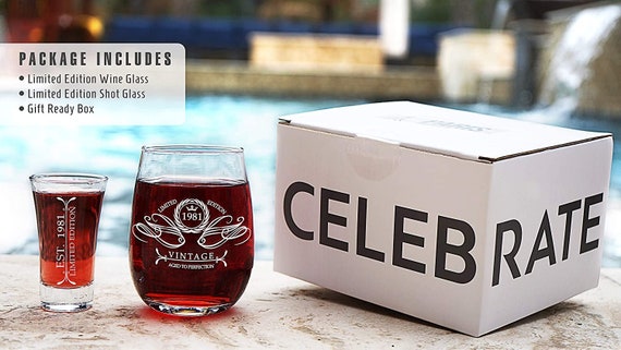 Verre à Bière 0.5 L Pour 40e Anniversaire Pour Homme Homme Petit Ami 40 Ans Edition Speciale Cadeau Pour Les Garcons De 40 Ans Dans Une Boite Cadeau