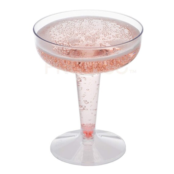 disposable champagne glasses