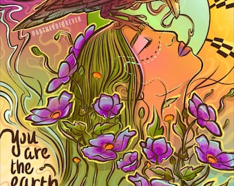 Earth Wind Sky 8.5x11 Print