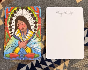 Thank You Card “Give Thanks”