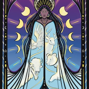 Lunar Cycles 8.5x11 Print
