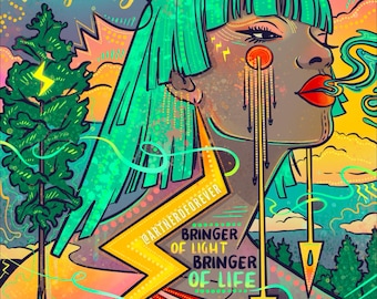 Bringer of Light 8.5x11 Print