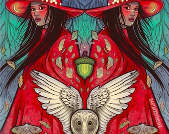 New Moon 8.5x11 Print