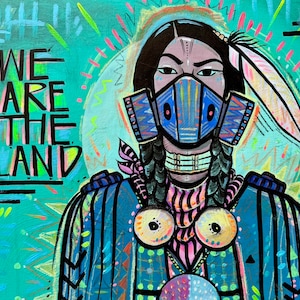 We are the Land 8.5x11in Print