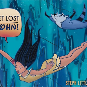 GET LOST 8.5x11in Print
