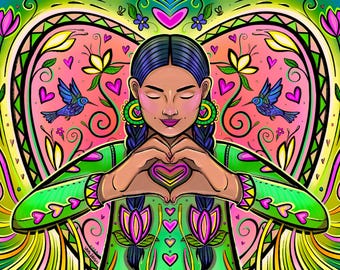 Little Sister V2 8.5x11 Print