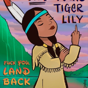 Not Your Tiger Lily 8.5x11in Print