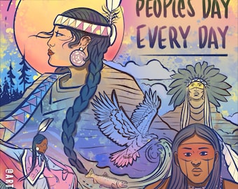 Indigenous People’s Day 8.5x11in Print