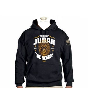 Tribe of Judah, 12 Tribes of Israel, Hebrew Israelite clothing, Variety of Color Available, Hoodies XS-5XL. Explore Now!