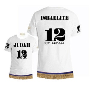 Hebrew Israelite Clothing, 12 Tribes of Israel, Lion of Judah Multicolor Available. XS-5XL. Explore Now!