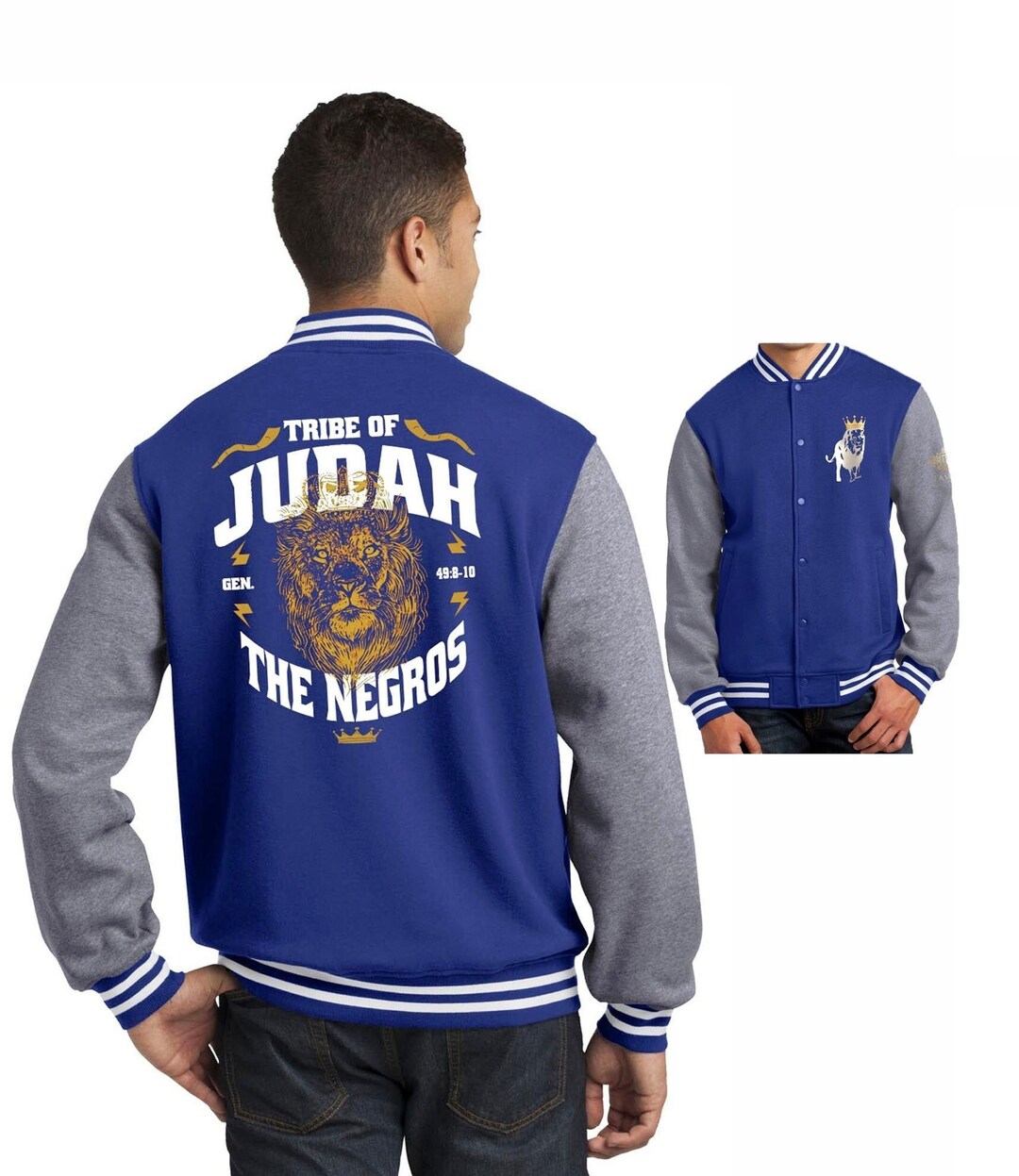 Judah Jackets, Hebrew Israelite Jackets Multiple Colors Available XS